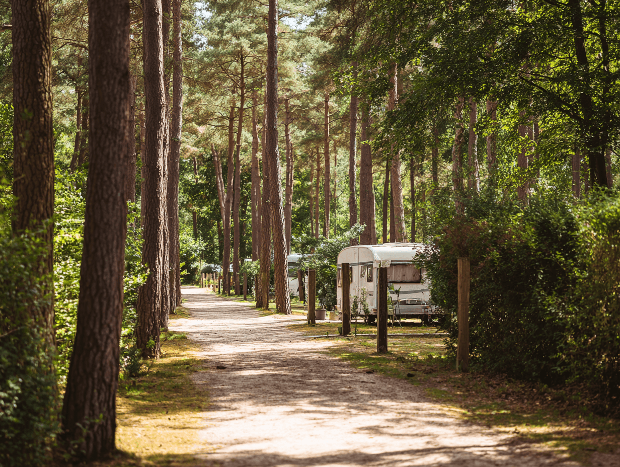 Nature campsite