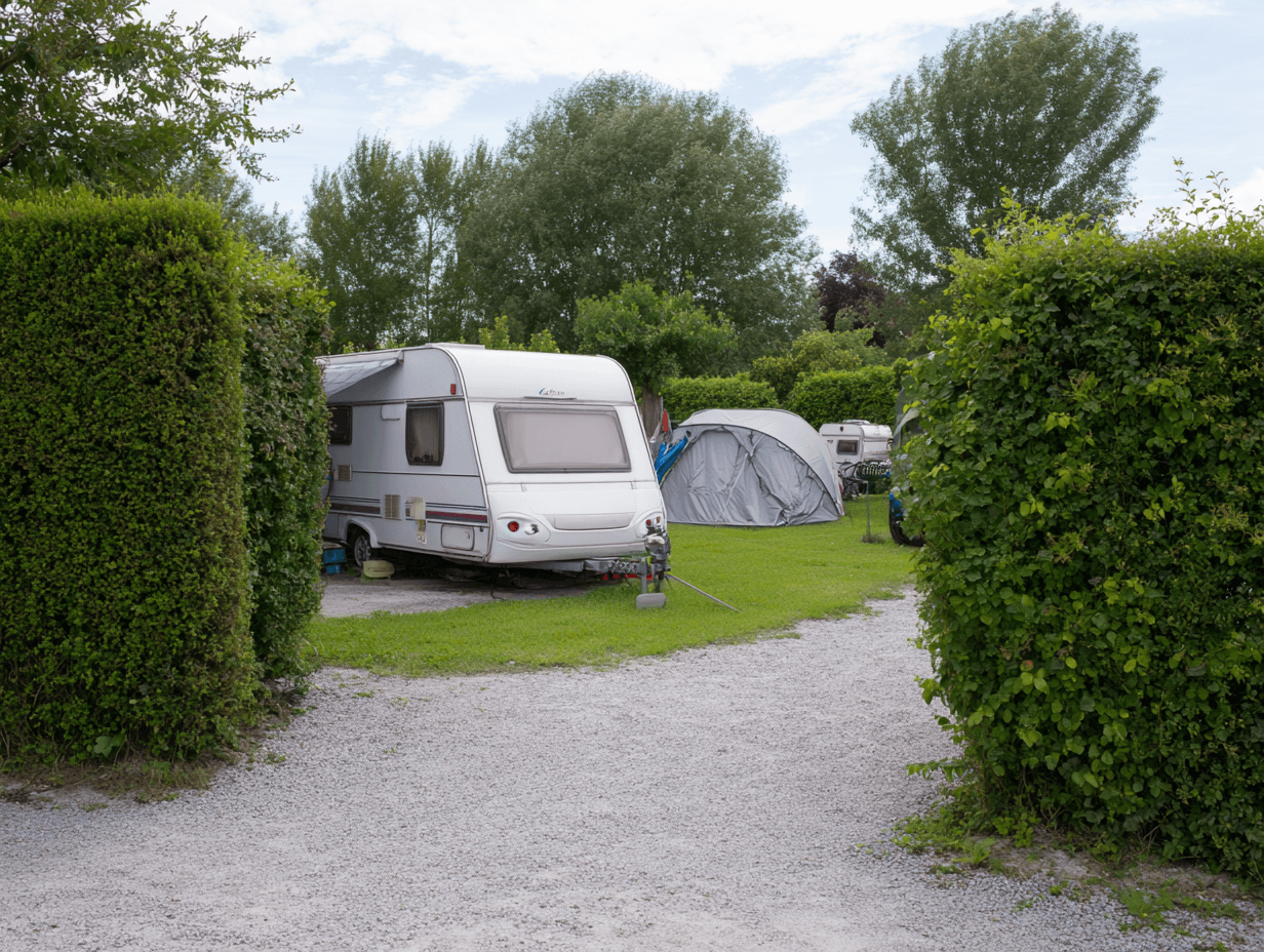 Mini campsite