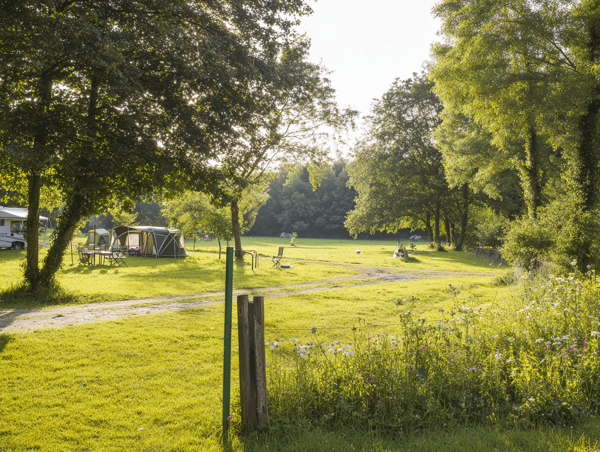 Nature campsite