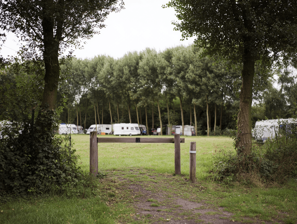 Mini campsite